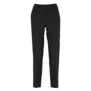 Zwarte Slim Fit Damesbroek Dondup , Black , Dames