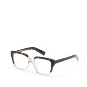 Bruin/Havana Optisch Montuur, veelzijdige stijl Kaleos , Brown , Dames