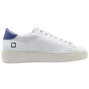 Witte Blauwe Sneakers - Levante Calf D.a.t.e. , White , Heren