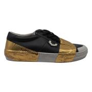 Zwarte en Gouden Lage Sneakers MOA - Master OF Arts , Multicolor , Dam...