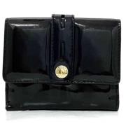 Pre-owned Leather wallets Jimmy Choo Pre-owned , Black , Dames