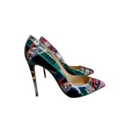 Pre-owned Leather heels Christian Louboutin Pre-owned , Multicolor , D...