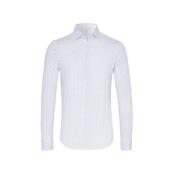 Stijlvolle witte casual herenoverhemd Desoto , White , Heren