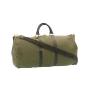 Pre-owned Fabric louis-vuitton-bags Louis Vuitton Vintage , Green , Da...