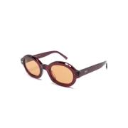 Marzo A2C Sunglasses Retrosuperfuture , Red , Dames