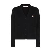 Cardiganen Maison Kitsuné , Black , Dames