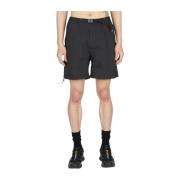 Technische Shell Shorts met Gesp Riem Gramicci , Black , Heren