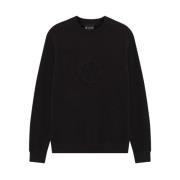 Zwarte Sweaters Ma.strum , Black , Heren