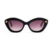 Sunglasses Loveshackfancy , Black , Dames