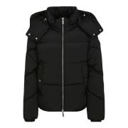 Relaxed Fit Dons Puffer Jas Woolrich , Black , Dames