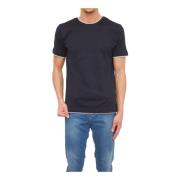 T-Shirts Eleventy , Blue , Heren