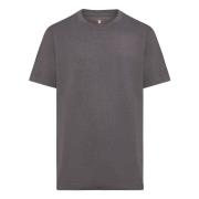 Ss Gemengd Katoenen T-Shirt Boggi Milano , Black , Heren