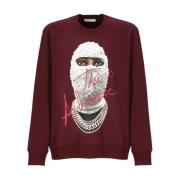 Bordeaux Katoenen Sweatshirt met Contrasterend Logo IH NOM UH NIT , Re...