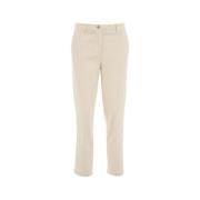 Dameskleding Broek Wit Aw23 Liu Jo , White , Dames