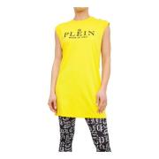t-shirt Philipp Plein , Yellow , Dames