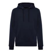 Katoen Gemengde Hoodie Sweater Boggi Milano , Blue , Heren