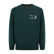 Stijlvolle Sweaters voor Heren MC2 Saint Barth , Green , Heren