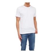T-Shirt Eleventy , White , Heren