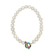 Linda Parelsnoer Ketting Timeless Pearly , White , Dames