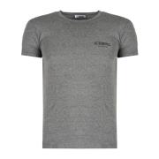 Aansluitend Ronde Hals T-shirt Iceberg , Gray , Heren