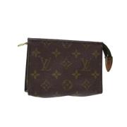 Pre-owned Canvas louis-vuitton-bags Louis Vuitton Vintage , Brown , Da...