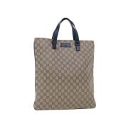 Pre-owned Plastic gucci-bags Gucci Vintage , Beige , Dames