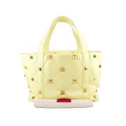 Pre-owned Draagtas Valentino Vintage , Yellow , Dames