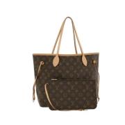 Pre-owned Canvas louis-vuitton-bags Louis Vuitton Vintage , Brown , Da...