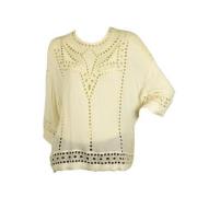 Crèmekleurige Kant 3/4 Mouw Blouse Isabel Marant Pre-owned , Beige , D...