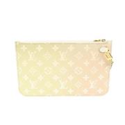 Tweedehands koppeling Louis Vuitton Vintage , Beige , Dames