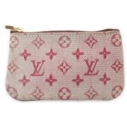 Tweedehands portemonnees Louis Vuitton Vintage , Pink , Dames