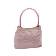 Pre-owned Satin handbags Prada Vintage , Pink , Dames