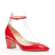 Pre-owned Leather heels Valentino Vintage , Red , Dames