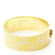Pre-owned Metal bracelets Alexander McQueen Pre-owned , Yellow , Dames