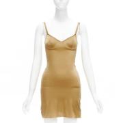 Pre-owned Fabric dresses Dolce & Gabbana Pre-owned , Beige , Dames