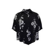 Pre-owned Polyester tops Alexander McQueen Pre-owned , Black , Dames