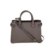 Tweedehands handtas Burberry Vintage , Gray , Dames