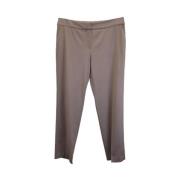 Pre-owned Wool bottoms Armani Pre-owned , Brown , Dames