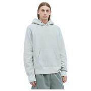 Raglan Hooded Sweatshirt van katoenmix Engineered Garments , Gray , He...