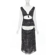 Pre-owned Fabric dresses Yohji Yamamoto Pre-owned , Black , Dames