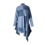 Pre-owned Cotton dresses Loewe Pre-owned , Blue , Dames