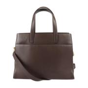 Pre-owned Leather handbags Loewe Pre-owned , Brown , Dames