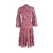 Pre-owned Polyester dresses Michael Kors Pre-owned , Pink , Dames
