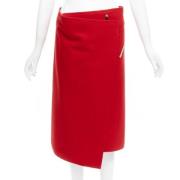 Pre-owned Wool bottoms Celine Vintage , Red , Dames