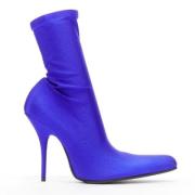 Pre-owned Fabric boots Balenciaga Vintage , Blue , Dames