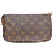 Pre-owned Canvas louis-vuitton-bags Louis Vuitton Vintage , Brown , Da...