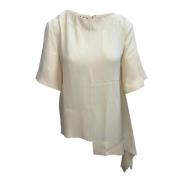 Pre-owned Polyester tops Marni Pre-owned , Beige , Dames