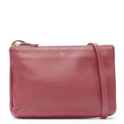 Pre-owned Leather celine-bags Celine Vintage , Red , Dames