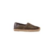 Pre-owned Suede espadrilles Tom Ford Pre-owned , Brown , Dames