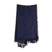 Pre-owned Wool scarves Chloé Pre-owned , Blue , Dames